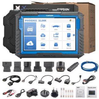 2 Years Update 2026 TOPDON Phoenix XLink Bi-Directional Diagnostic Scanner Supports ECU Programming, ECU Coding, Topology Mapping, 41 Services, CAN FD DoIP AutoAuth