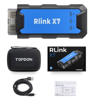 2026 TOPDON Rlink X7 for Volkswagen Support CAN FD DoIP VW Software Online ECU Programming ECU Coding Key Programming Full System Diagnostics