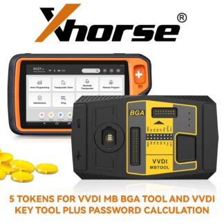 5 Tokens for Password Calculation Supports VVDI BGA MBTOOL BENZ and VVDI Key Tool Plus