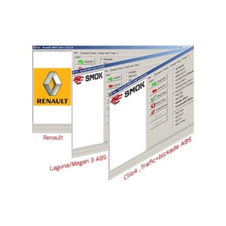 ABS klaidų šalinimo paketas, SMOK Renault RNP2A