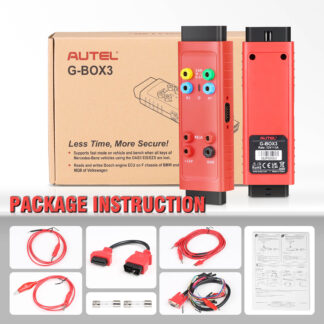 Autel G BOX3 G-Box3 for Benz BMW All Keys Lost Works with Autel MaxiIM IM508 XP400, IM608, KM100, OTOFIX IM1 IM2