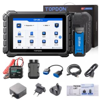 AUTO 10% OFF 2 Years Update US SHIP $1169 [Free 1-Year VAG SFD Access] Topdon ONE Plus Bi-directional Diagnostic Scanner with BTMobile Pros and Topscan Master