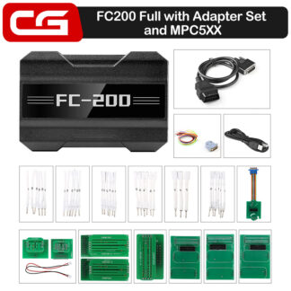 CGDI CG FC200 ECU Programmer MD1 MG1 Unlock with New Adapters Set 6HP & 8HP MSV90 N55 N20 B48 B58 and MPC5XX Adapter for EDC16 ME9.0 etc