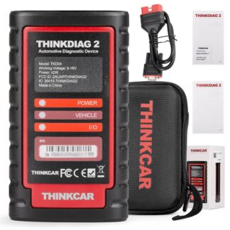 EU SHIP NO TAX THINKCAR ThinkDiag 2 Thinkdiag2 ALL Software 1 Year Free Update Diagnostic tool Supports CAN FD DoIP, ECU Coding Active Test 15 Reset Function