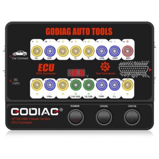 EU UK US SHIP GODIAG GT100 OBDII 16PIN Protocol Detector Breakout ECU Connector OBDII BreakOut Box