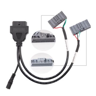 GODIAG Communication Test Cable for Jaguar Land Rover Pre-2017 and JLR 2018-2025 KVM RFA 2-in-1