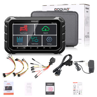 GODIAG GD801 ODOMASTER OBDII Mileage Correction Tool Better Than OBDStar X300M with Free FCA 12+ 8 Cable