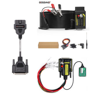 Godiag GPT Bench Boot Adapter + GT107+ DSG Gearbox Adapter and G-V ECU Cable Bundle Kit for Xhorse Multi Prog