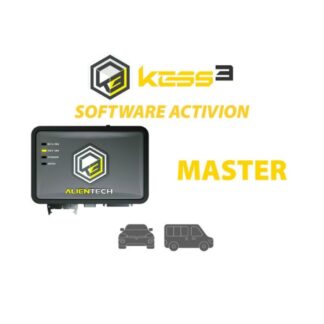 KESS3 Master Car, LCV, OBD, Bench Boot aktyvacijos licencija Alientech KESS3MA010