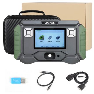 Lifetime Free Update [Supports All Keys Lost] Vapon VP996 Key Programmer No Token Limitation, Read PIN Code Offline, Supports English Spanish