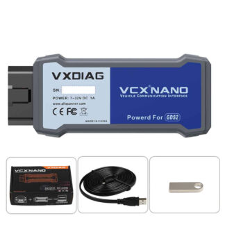 Lifetime Free Update US EU SHIP NO TAX [USB Version] VXDIAG VCX NANO GM Opel Diagnostic Tool J2534 Device Supports GM Till 2025