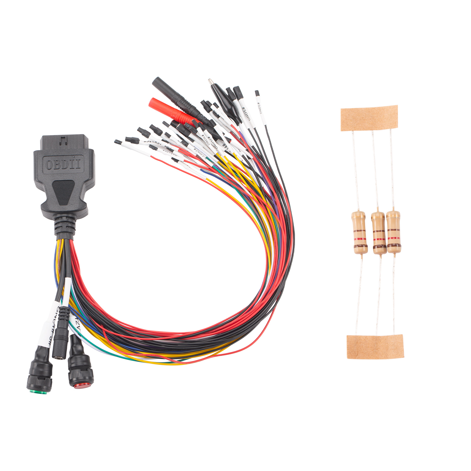 Newest Breakout Tricore Cable GODIAG Full Protocol OBD2 Jumper Cable for ECU IMMO Airbag ABS Cluster Bench Work with Xhorse CGDI OBDSTAR Kess V2