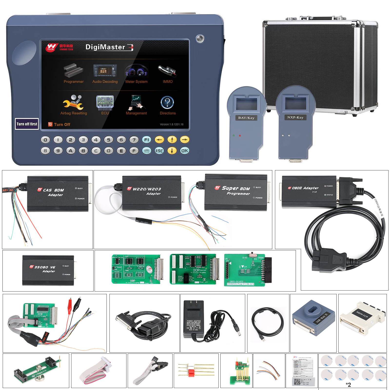 No Tokens Limit Yanhua Digimaster 3 Digimaster III Odometer Correction Master Version 1.8.2211.08 With 200 Free Tokens