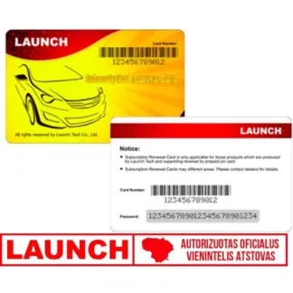 Oficialūs LAUNCH 1 metų atnaujinimai CRP-MOT prietaisams