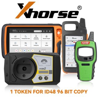 [Online Activation] 1 Token for Xhorse VVDI2/VVDI MINI/Key Tool MAX/Key Tool Plus 96bit ID48 Clone