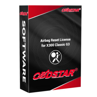 [Online Activation] Airbag Reset Software License for OBDSTAR X300 Classic G3
