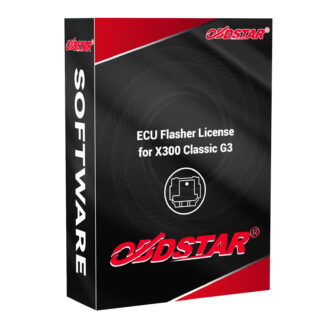 [Online Activation] ECU TCM BCM Flasher Software License for OBDSTAR X300 Classic G3 Work as DC706