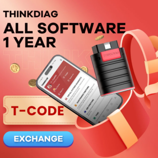 [Online Activation Not a Device] THINKCAR THINKDIAG T-CODE All Car Brands Activation License 1 Year Free Update