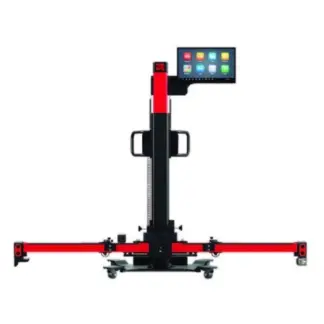 Ratų suvedimo ir ADAS kalibracijos stendas Autel MaxiSys IA900WA Full kit su padangų laikikliais