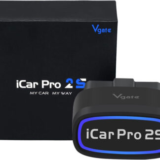 Vgate iCar Pro 2S Bluetooth 5.2 OBD-II Adapter Free Firmware Update for iOS Android Windows [Upgraded Version of iCar Pro]