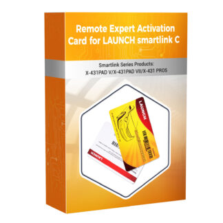 [With 3 Times Free Connection] Remote Expert Activation Card for LAUNCH SmartLink C For Stand-alone Launch Smartlink C VCI (Times Cards Users)