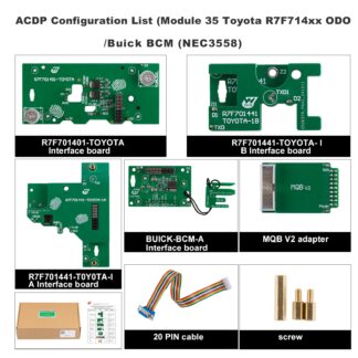 Yanhua Mini ACDP Module 35 with License A002 for Toyota 2021-2024 R7F7014xx Buick 2017-2022 BCM NEC3558 Mileage Correction